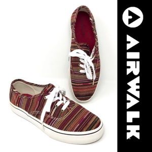 Airwalk Baja Aztec Tribal Canvas Sneakers 10